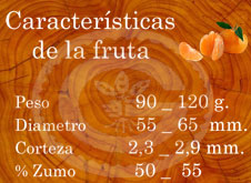Nova- Características de la fruta